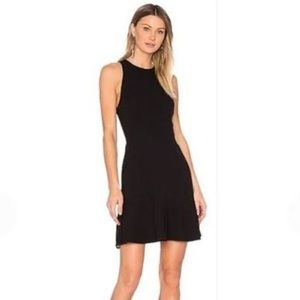 Theory - Black Tank Dress with Flare Hem